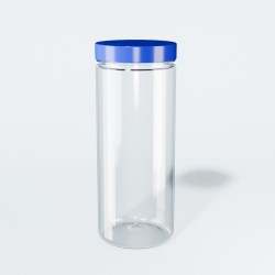 Tall Round PET Jar 750ml